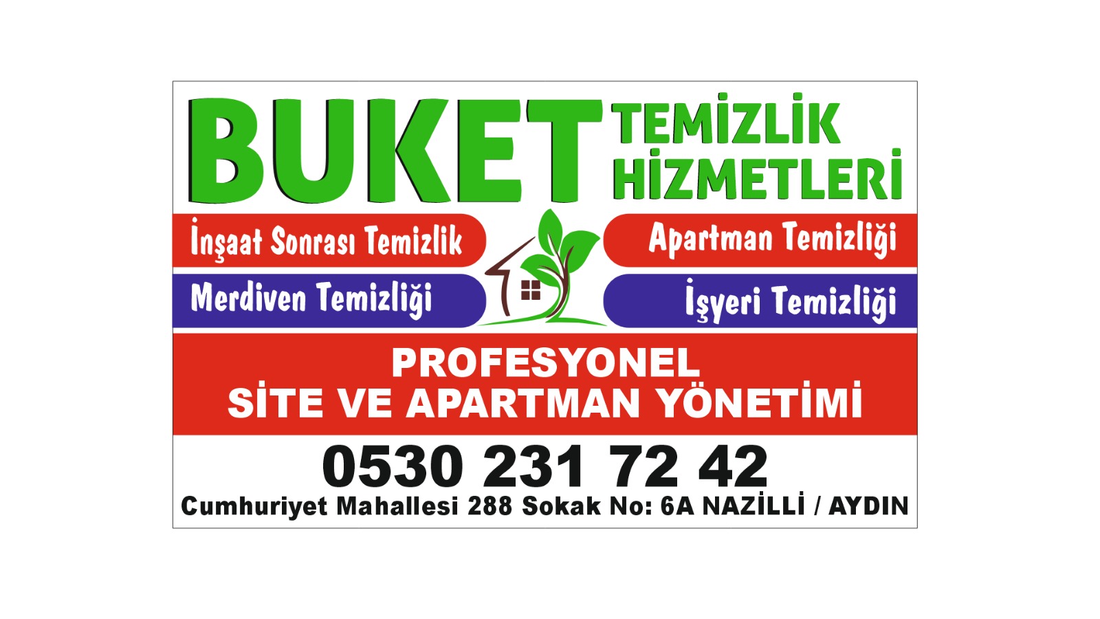 Nazilli Temizlik Firması Buket Temizlik