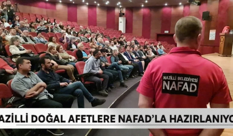 Nazilli’de İlk Yardım ve Afet Farkındalık Semineri