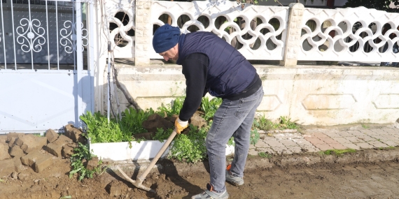 Nazilli’de bozulan yollar