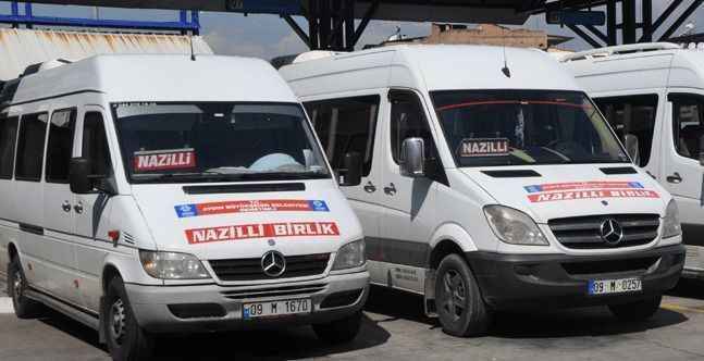 Nazilli Aydın minibüs saatleri